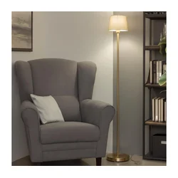 Brilagi - LED stojeća lampa CERIA 1xE27/20W/230V, prečnik 20,5 cm, siva/zlatna