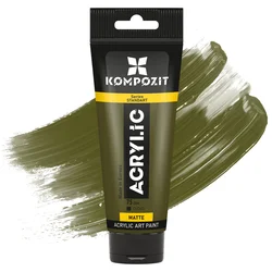 Akrilna barva STANDART Kompozit 75 ml - 75 olivna