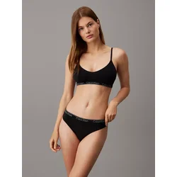 Calvin Klein Ženske tanga gaće 000QF7095E, 1 komad, Crne