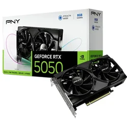 PNY GeForce RTX 5050 8 GB Dvojni ventilator GDDR6