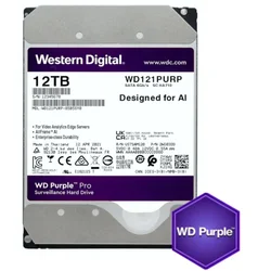 HDD 3.5 12TB WD121PURP WD Purple 24/7 7200RPM 256MB SATA3