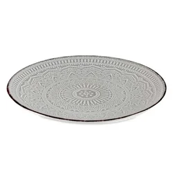 Vessia Krožnik za večerjo 27 cm MANDALA siva
