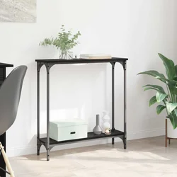 Konzolna stolica Crni hrast 75 x 22,5 x 75 cm Konstruirano drvo