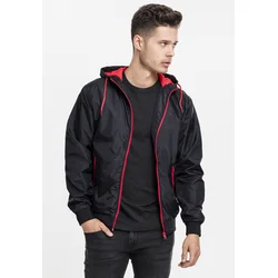 Urban Classics Prehodna jakna Contrast Windrunner, črna