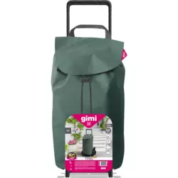 Gimi Tris Floral nakupovalni voziček, zelen