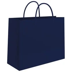 VREĆICE UKRASNE 24X16X7CM SJAJNA PLASTIFIKACIJA FORNAX PLAVE