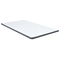 Nadmadrac za krevet s opružnim madracem 200 x 120 x 5 cm srednje mekan
