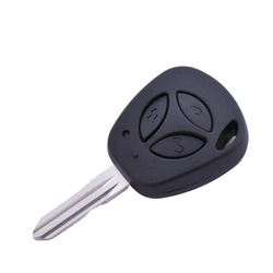 CAR 888 ACCESSORIES Kućište oklop ključa 3 dugmeta za Ladu crno