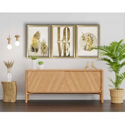 Wallity 3P3853NISCT 021 Dekorativna slika, 3 komada, 38x53cm