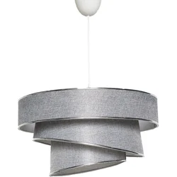 Opviq Luster Couper Grey Silver, Metal-pamuk