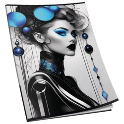 TEKA MEKI UVEZ A4 KARO 40L 80G GLITTER CONNECT SORTIRANI MOTIVI