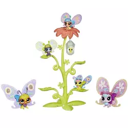 HASBRO Littlest Pet Shop Fancy Flutters Set - E2159  Set, Ženski, 4+ godina, Plastika