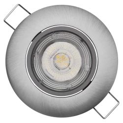 LED ugradno svetlo za spušteni plafon EXCLUSIVE LED/5W/230V 3000 K srebrno
