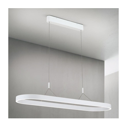 Orion - LED luster na sajli CARRARA LED/80W/230V 2700/3000/4000K bela