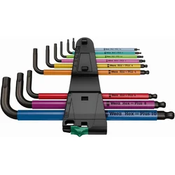 Wera Set imbus ključeva 9 komada Hex-Plus Multicolour 1 BlackLaser 950/9 05022089001
