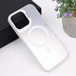 TERACELL Maska za iPhone 16 Pro Max Magsafe Clear, Srebrne boje