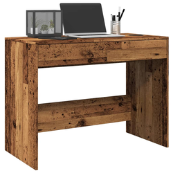 Radni stol boja starog drva 101x50x76,5 cm konstruirano drvo