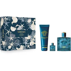 Versace Eros Parfum Gift Set ( EDP 100 ml + EDP 5 ml + SG 150 ml )