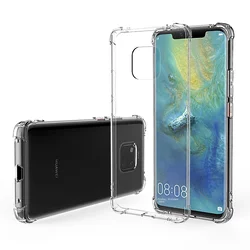Escase Maska za mobilni telefon Huawei Mate 20 Pro, Providno-bela