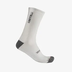 Nogavice Castelli VENTI SOFT MERINO, bele (S/M)