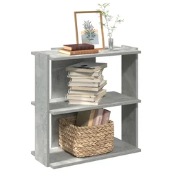 Regal za knjige s 3 razina boja hrasta 60x30x60 cm drveni
