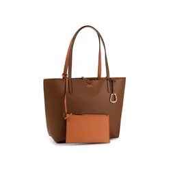 LAUREN RALPH LAUREN Ročna torba Rvrsble Tote 431795329002 Rjava