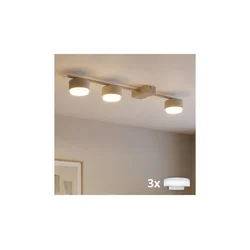 Brilagi - LED RGB prigušiva spot svetlo MONO 3xGX53/14W/230V Wi-Fi Tuya bež