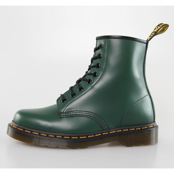 Čevlji DR. MARTENS - 8 očesca - 1460 - GREEN SMOOTH