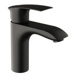 HERZ Baterija za umivaonik ELITE 00088B crna