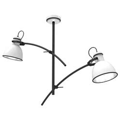 Zumba Viseća Lampa 2X60W E27 White Black