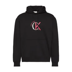Calvin Klein Jeans Majica  grenada / črna / bela
