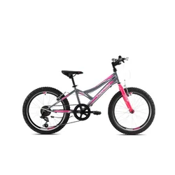 CAPRIOLO Bicikl Diavolo 200/6HT sivo-roze