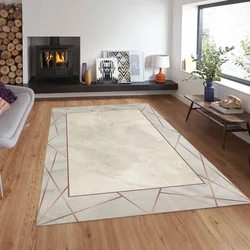 Conceptum Hypnose Tepih Cg44, Pravougaoni, 180 x 280 cm, Krem-sivi