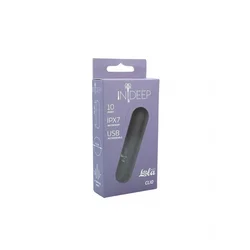 Lola games Vibro metak Rechargeable Indeep Clio Black