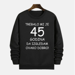 MAFIMI Duks Trebalo mi je 45 godina da izgledam ovako dobro!, Crni