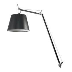 TOLOMEO MEGA TIJELO STAJAĆA/ZIDNA SVJETILJKA E27 CRNA BEZ POSTOLJA I ŠIRMA