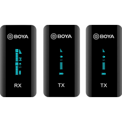Boya BY-XM6-K2 2.4GHz Ultra-compact Wireless Microphone System Kit