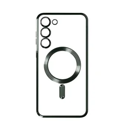 Silikonska maska Magsafe za SAMSUNG S25 Edge/ zelena
