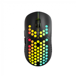 Canyon 7keys Gaming 2.4G wireless mouse, KA8 sensor, DPI up to 1600, rubber coating on panel, Huano 1million switch, 45cm PVC cable, ABS material. 400