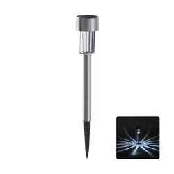 Aigostar - LED solarno svetlo LED/2V IP44 40 mAh mat hrom