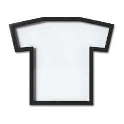 Črn plastičen stenski okvir 50x54,5 cm T-Frame – Umbra