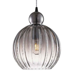 Halo Design 737338- Luster na sajli BALL BALL 1xE27/40W/230V O 32 cm dimno siva
