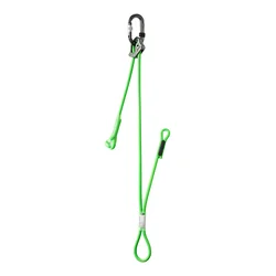 Samovarovalni komplet Edelrid Switch Double Adjust 100 cm - neon green