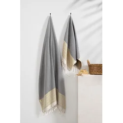 Lessentiel Maison Set peškira, 2 komada, Sivi