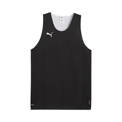 PUMA Dres Teamjaws črna/bela