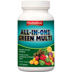 PHARMEKAL vitamini ALL-IN-ONE Green multi-vitamin, 120 tablet