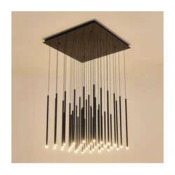 LED luster na sajli CASCADE LED/72W/230V 3000K