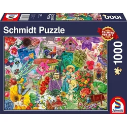 Schmidt Puzzle Zabavno vrtnarjenje 1000 kosov