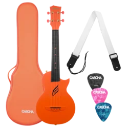 Koncertni ukulele HH 2289 Carbon Orange Cascha