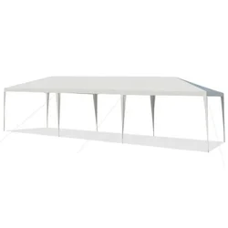 Paviljon za zabave 9x3m Beli bez stranica ( 1682 )
